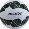 JELEX Balones De Fútbol^Bolzplatzheld Balón de fútbol de goma blanco y negro