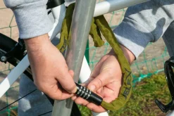 JELEX Ciclismo^Dr.Security Candado para bici verde militar