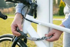 JELEX Ciclismo^Dr.Security Candado para bici gris