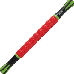 JELEX Deportes De Fuerza|Accesorios De Fitness^Easy Up Rodillo de masaje con bolas de masaje giratorias negro rojo
