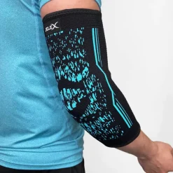 JELEX Voleibol|Deportes De Fuerza^Elbow Codera de compresión negro azul
