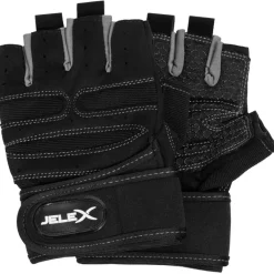 JELEX Deportes De Fuerza|Accesorios De Fitness^Fit Guantes de entrenamiento acolchados negro-gris