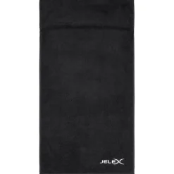 JELEX Otros Deportes|Voleibol^"100FIT" Toalla de fitness con bolsillo negro