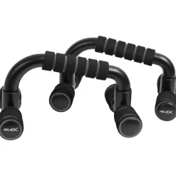 JELEX Deportes De Fuerza|Accesorios De Fitness^Gain Hard Push Up Bar Agarres para flexiones negro gris