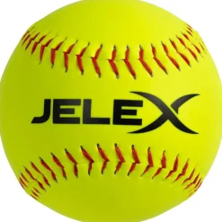 JELEX Béisbol^"Homerun" Pelota de béisbol 12" con núcleo de corcho amarillo