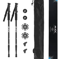 JELEX Otros Deportes|Outdoor^Nature Bastones de senderismo negro