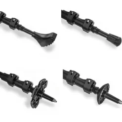 JELEX Otros Deportes|Outdoor^Nature Bastones de senderismo negro