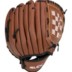 JELEX Béisbol^Safe Catch Guante de béisbol izquierdo para diestros marrón