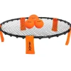JELEX Otros Deportes^"Smash" Roundnet Set de 6 con 3 bolas naranja