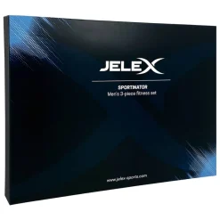 JELEX Running|Deportes De Fuerza^Sportinator Hombre Conjunto de fitness 3 piezas azul-negro