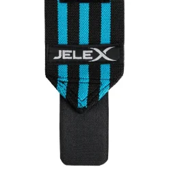 JELEX Deportes De Fuerza|Accesorios De Fitness^Strong Muñequeras de fitness negro-azul