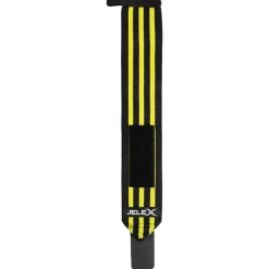 JELEX Deportes De Fuerza|Accesorios De Fitness^Strong Muñequeras de fitness negro-amarillo