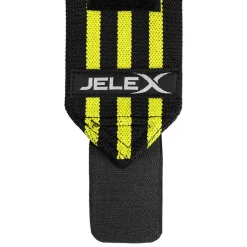 JELEX Deportes De Fuerza|Accesorios De Fitness^Strong Muñequeras de fitness negro-amarillo