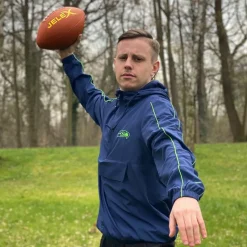 JELEX Fútbol Americano^Touchdown Balón de fútbol americano marrón clásico