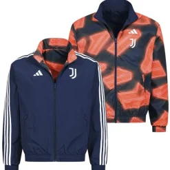 adidas Tienda Para Aficionados^Juventus de Turín Hombre Reversible Chaqueta de presentación IP8794