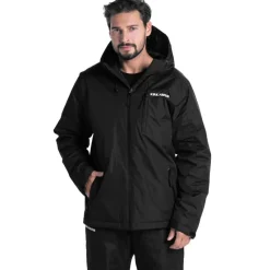 Hombre KIRKJUBØUR Deportes De Invierno|Chaquetas^® "Skadi" Hombre Chaqueta de esquí negro