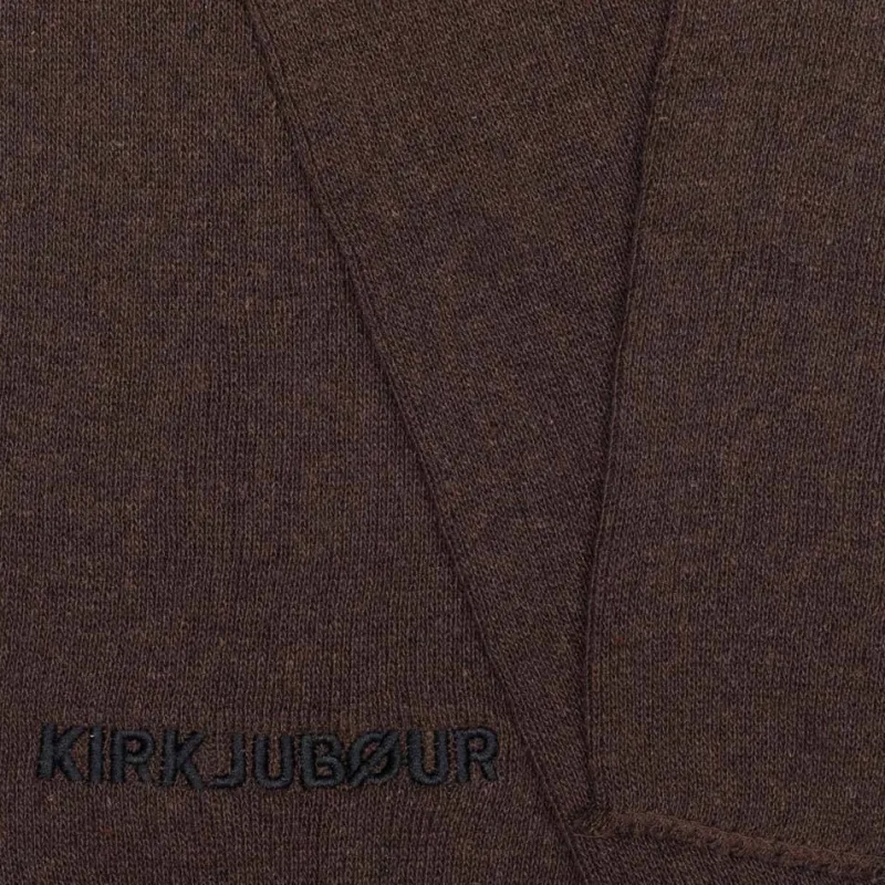 KIRKJUBØUR Bufandas^® "Fryse" Unisex Bufanda marrón