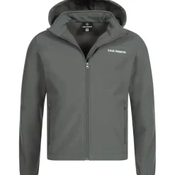 Hombre KIRKJUBØUR Deportes De Invierno|Outdoor^® "Hestur" Hombre Chaqueta SOFTSHELL 10.000 mm columna de agua gris