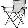 KIRKJUBØUR Outdoor|Camping^® "Njörd" Silla de camping gris