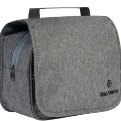 KIRKJUBØUR Outdoor|Camping^® "Rejser" Exterior Neceser para colgar gris