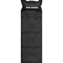 KIRKJUBØUR Outdoor|Camping^® "Roros" Colchoneta premium para exteriores negra