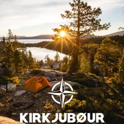 KIRKJUBØUR Outdoor|Camping^® "Vindr" 1 persona acampando Tienda de campaña verde