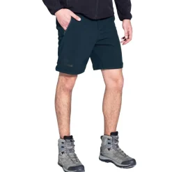 KIRKJUBØUR Outdoor^® Zip-Off Hombre 2 en 1 Pantalón de trekking azul marino