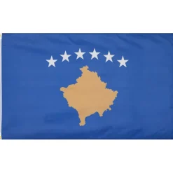 MUWO Otros Accesorios|Tienda Para Aficionados^Kosovo Bandera "Nations Together" 90 x 150 cm
