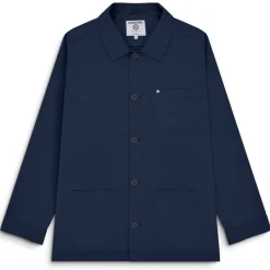 Hombre Lambretta Chaquetas^Bergen Harrington Hombre Chaqueta LAMDS008-AZUL MARINO