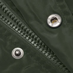 Hombre Lambretta Chaquetas^Heaton Waterproof Hombre Parka Chaqueta LAM14-KHAKI