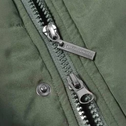 Hombre Lambretta Chaquetas^Hombre parka de invierno forrada LM2503-KHAKI