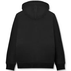 Hombre Lambretta Sudaderas Y Jerséis^Racing Stripe Hombre Sudadera con capucha SS4031-NEGRO