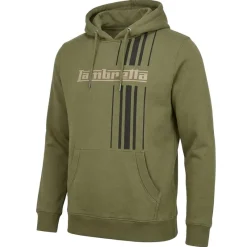 Hombre Lambretta Sudaderas Y Jerséis^Racing Stripe Hombre Sudadera con capucha SS5027-KHAKI