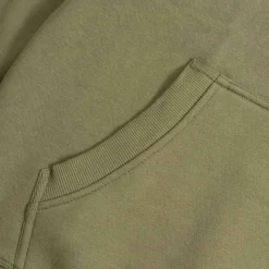 Hombre Lambretta Sudaderas Y Jerséis^Racing Stripe Hombre Sudadera con capucha SS5027-KHAKI