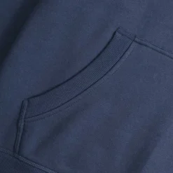 Hombre Lambretta Sudaderas Y Jerséis^Racing Stripe Hombre Sudadera con capucha SS5027-AZUL MARINO