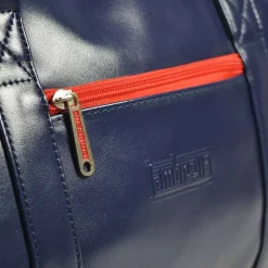 Lambretta Bolsos^Retro Sports Large Bag Bolso 28x49x25 T20064L-NVY/BLANCO