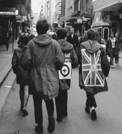 Hombre Lambretta Pantalones Cortos^Stafford Hombre Pantalones vaqueros cortos LAM7625-NVY