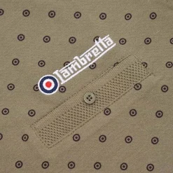 Hombre Lambretta Camisas Y Polos^Target Hombre Polo SS4299-KHK-JAVA