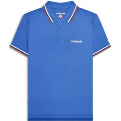 Hombre Lambretta Camisas Y Polos^Triple Tipped Hombre Polo SS1650-DK BL-W/SB/MR