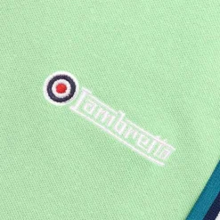 Hombre Lambretta Camisas Y Polos^Triple Tipped Hombre Polo SS1650-LT GRN W/N/DL