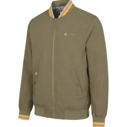 Hombre Lambretta Chaquetas^Triple Tipped Hombre Chaqueta SS1626 Caqui Dorado