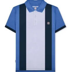 Hombre Lambretta Camisas Y Polos^Vintage Panel Hombre Polo SS0026-DB/N/AB