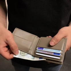 LEANDRO LIDO Otros Accesorios^Classic Cartera gris