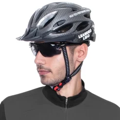 LEANDRO LIDO Ciclismo^Freno high tech performance ciclismo casco de bicicleta negro