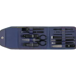 LEANDRO LIDO Otros Accesorios^"Monza" Manicura Conjunto 13 piezas azul marino