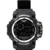 LEANDRO LIDO Ciclismo|Running^"Monza" Unisex Reloj deportivo negro blanco