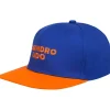 LEANDRO LIDO Gorras^"No. 33" snapback Gorra azul/naranja