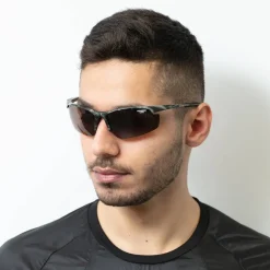 LEANDRO LIDO Ciclismo|Outdoor^Power Gafas de sol deportivas camuflaje/marrón