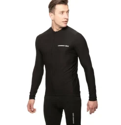 LEANDRO LIDO Ciclismo^"Procida" Hombre Maillot de ciclismo de manga larga negro