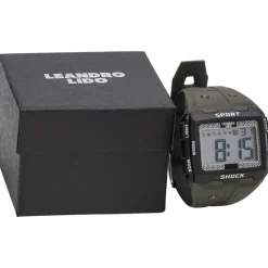 LEANDRO LIDO Accesorios De Fitness|Relojes^"Sterpeto" Unisex Reloj deportivo verde